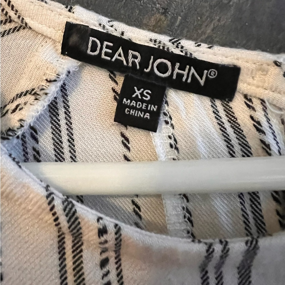 Dear John XS long sleeve top